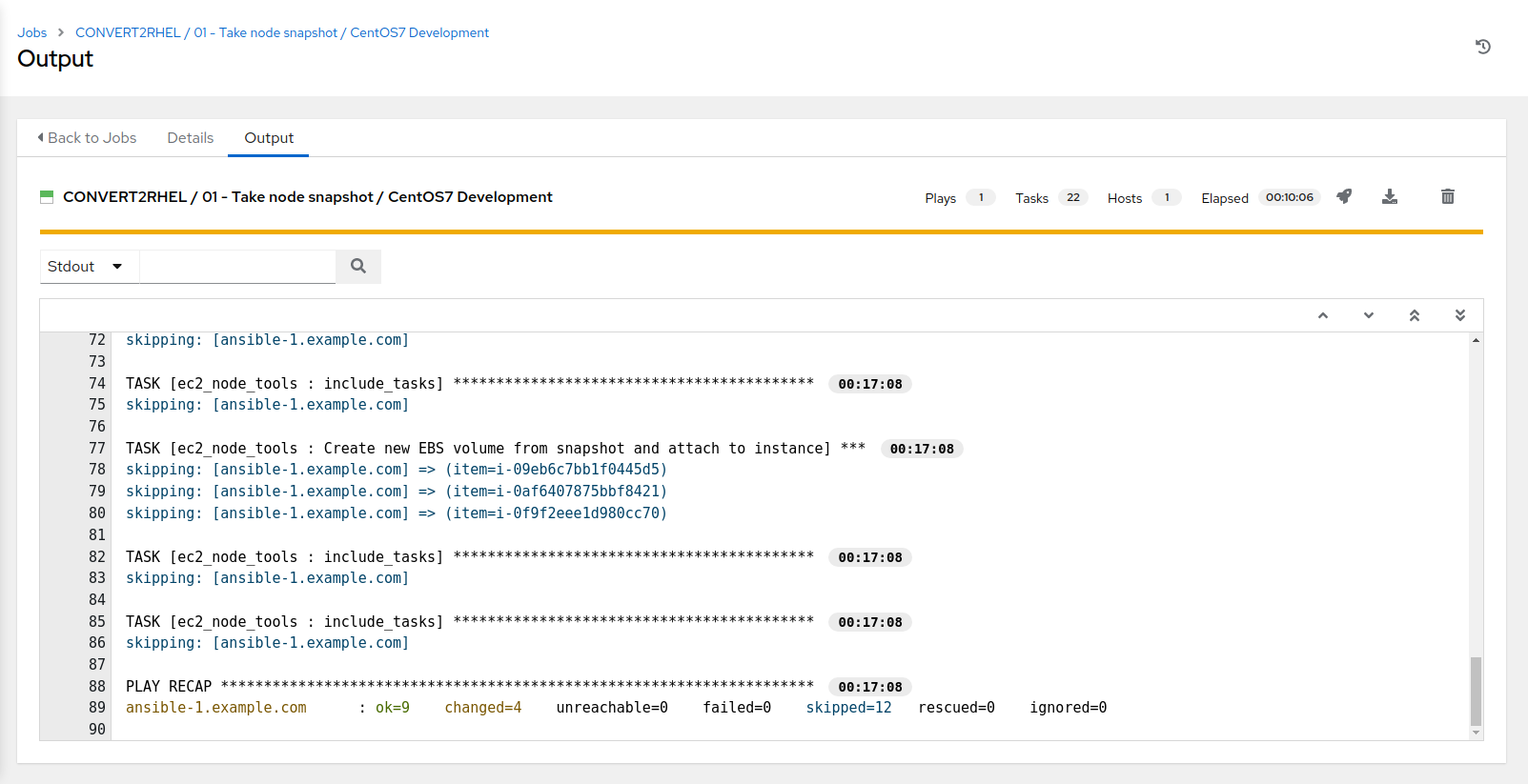 centos-snapshot