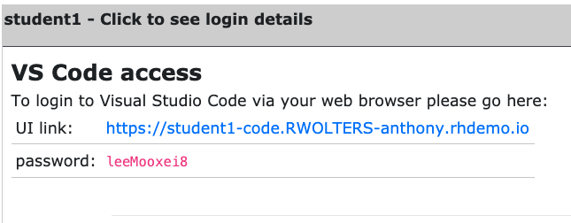 VS Code Access